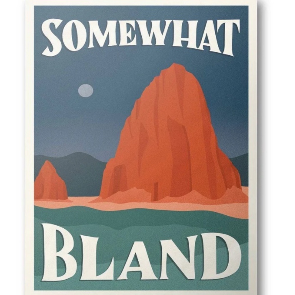 Somewhat Bland Art Print - Capital Reef 8x10